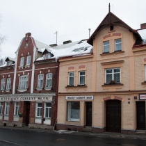 Typicky německé domy v Kraslicích